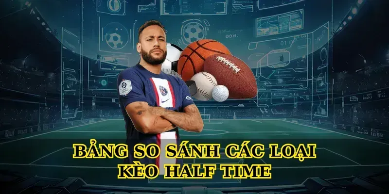 Bảng So Sánh Các Loại Kèo Half Time